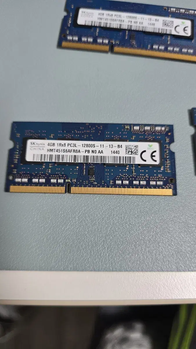 노트북, 미니pc 하이닉스 DDR3 램 4G 6개