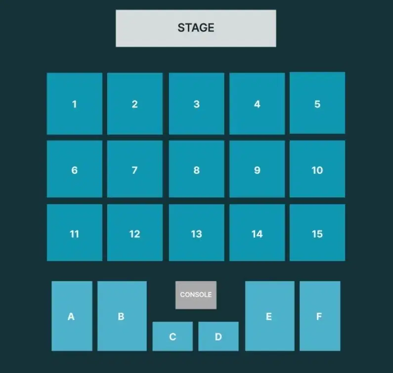 데이식스 대전콘 3/3 C구역 1열