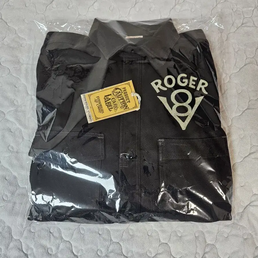 프리휠러스 GEMSA "ROGER"(jet black) 워크셔츠 팝니다.