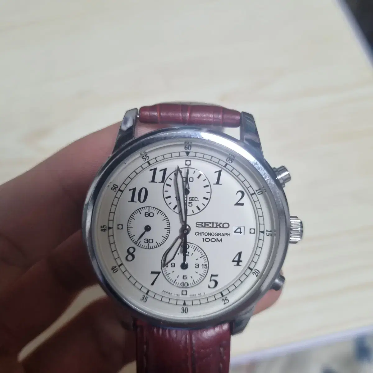 세이코 쿼츠 크로노그래프 SEIKO SNDC31P1