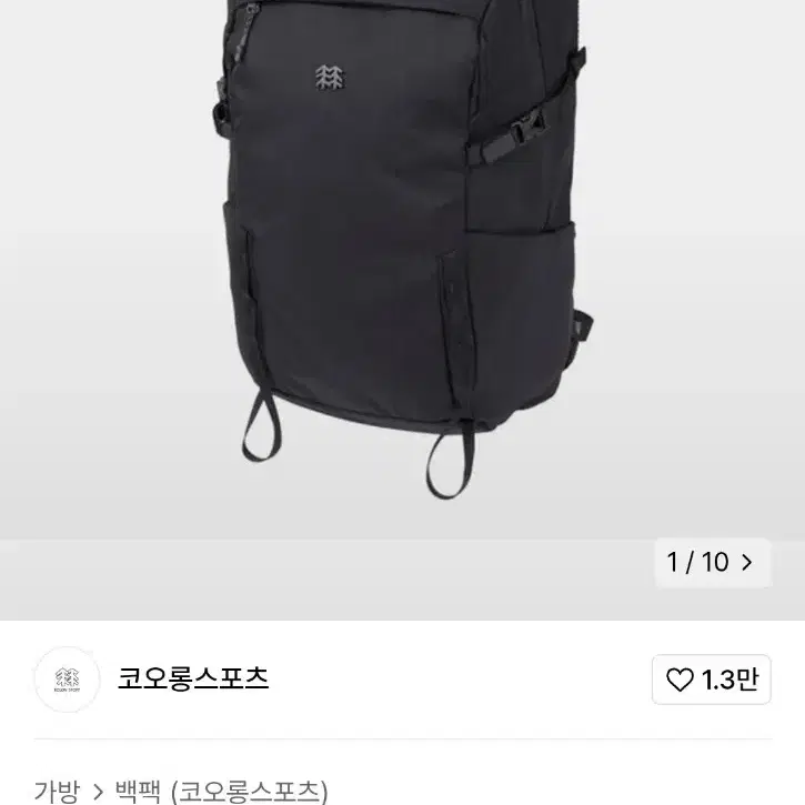 코오롱 제우스 25L 등산가방