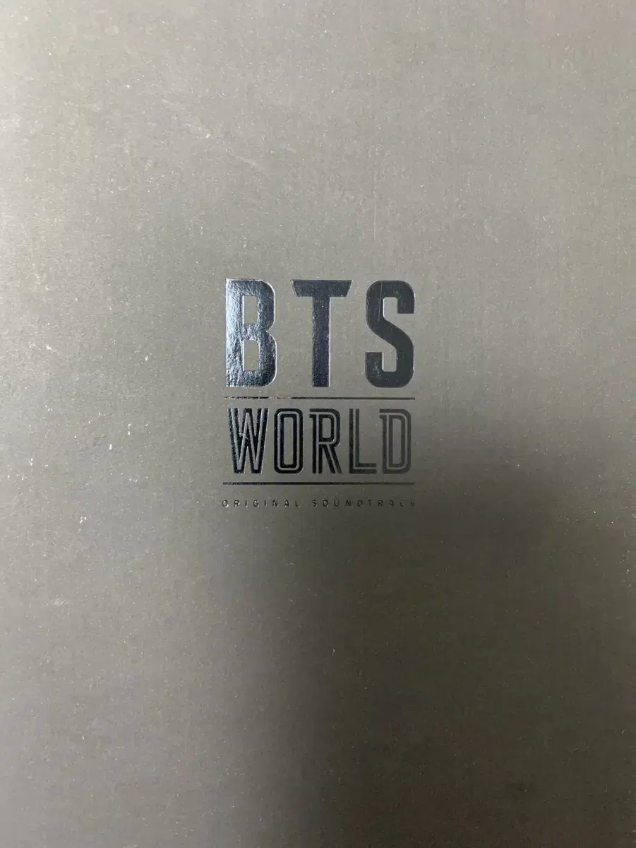 BTS world 앨범