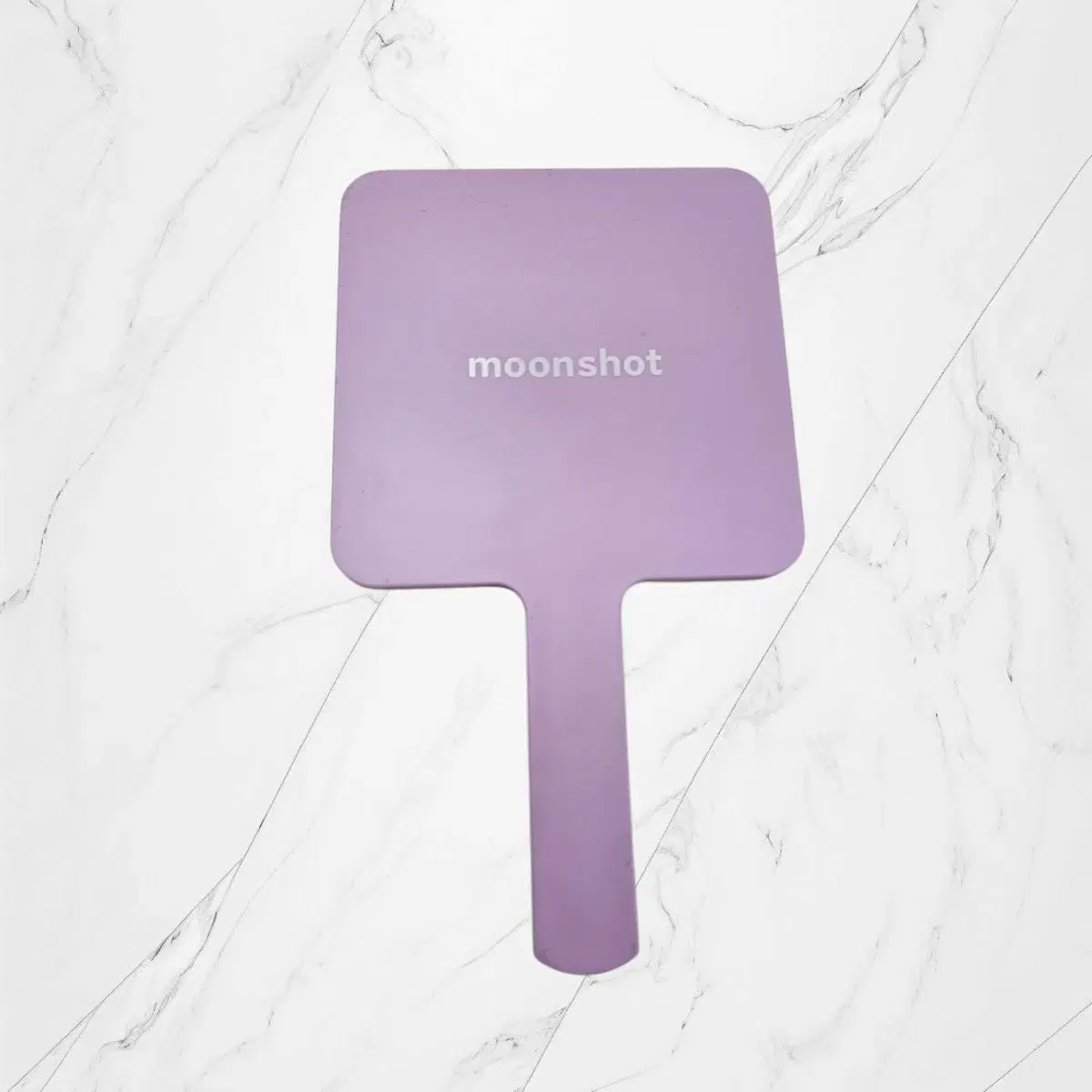 MOONSHOT 퍼플 핸드 미러 손거울 메이크업 가방거울