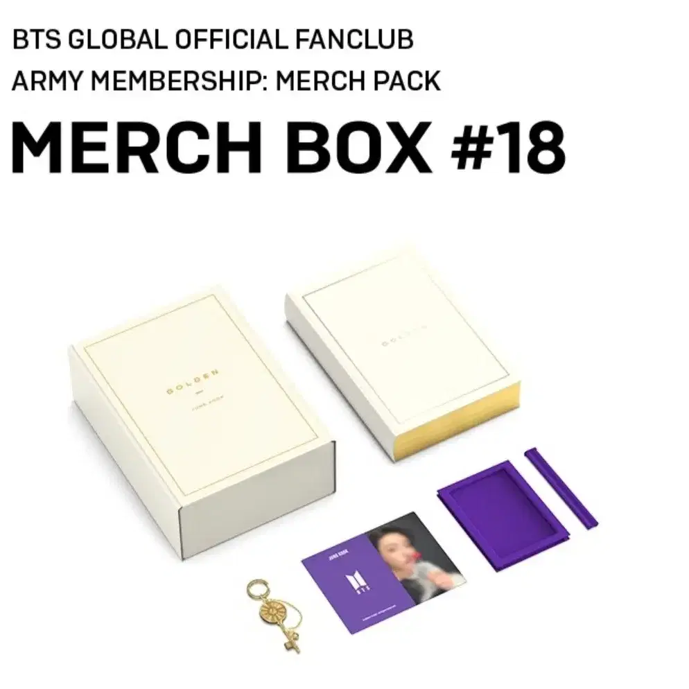 BTS 방탄소년단 머치박스18 정국 BTS MERCH BOX18 JK