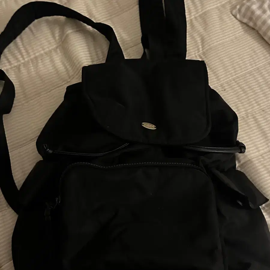 엽페 백팩 POCKET NYLON BACKPACK_BLACK