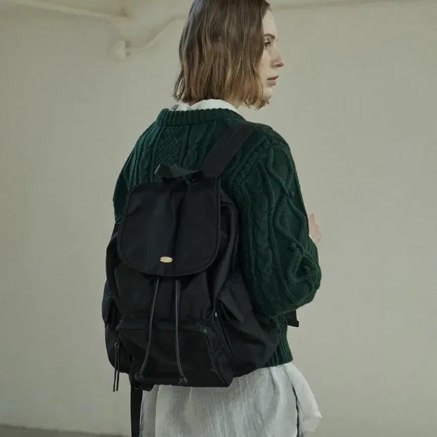 엽페 백팩 POCKET NYLON BACKPACK_BLACK