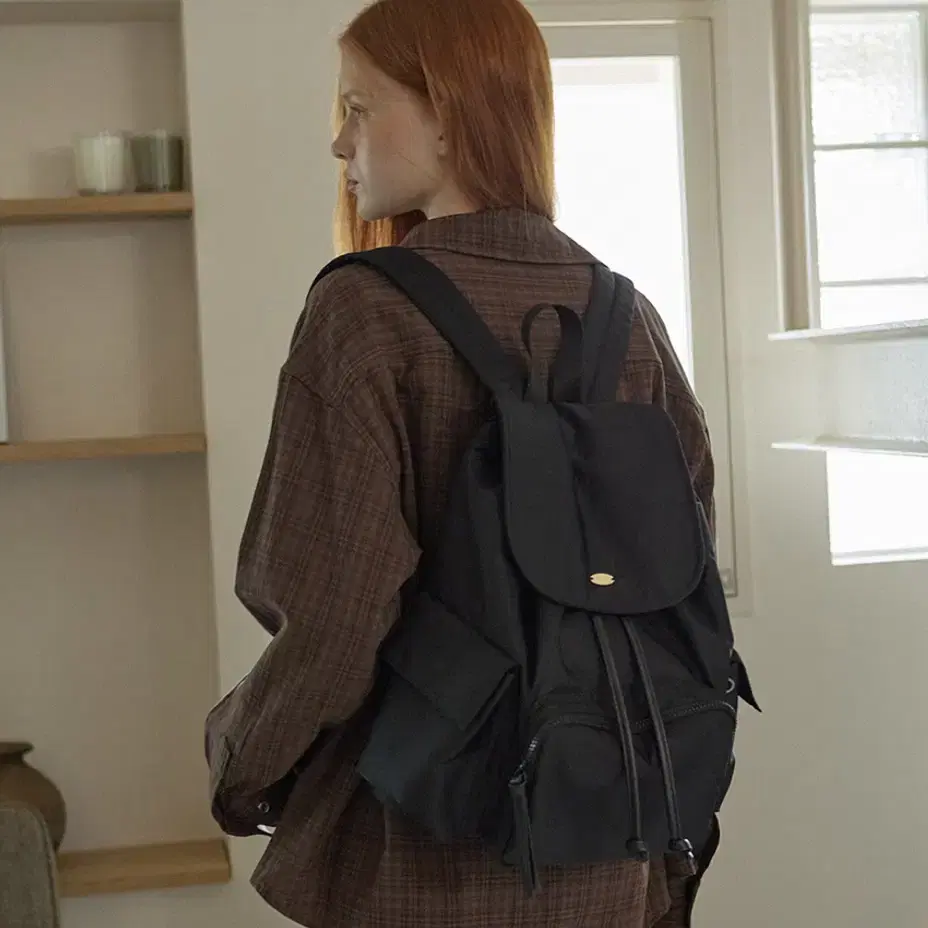 엽페 백팩 POCKET NYLON BACKPACK_BLACK