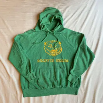 80s JANSPORT 잔스포츠그린 후드티 XL