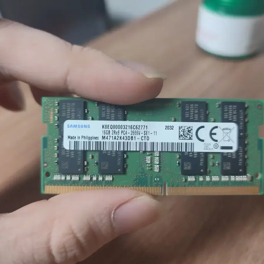 ddr4 16gb ram 노트북용 팝니다