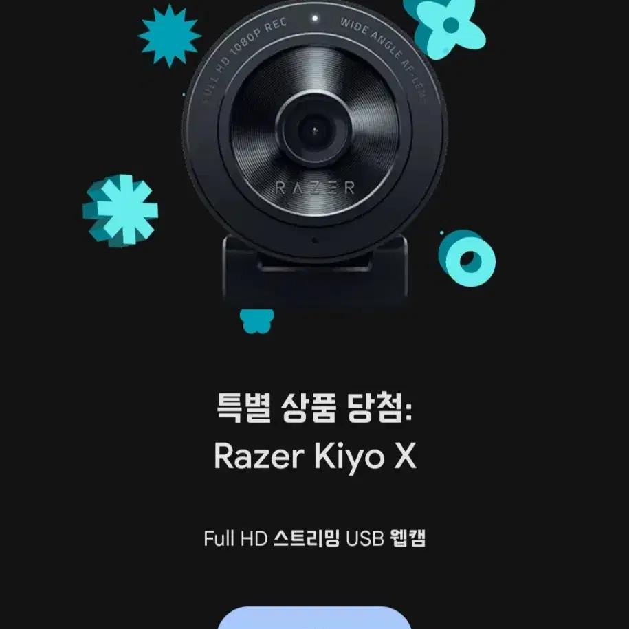 Razer Kiyo X 웹캠