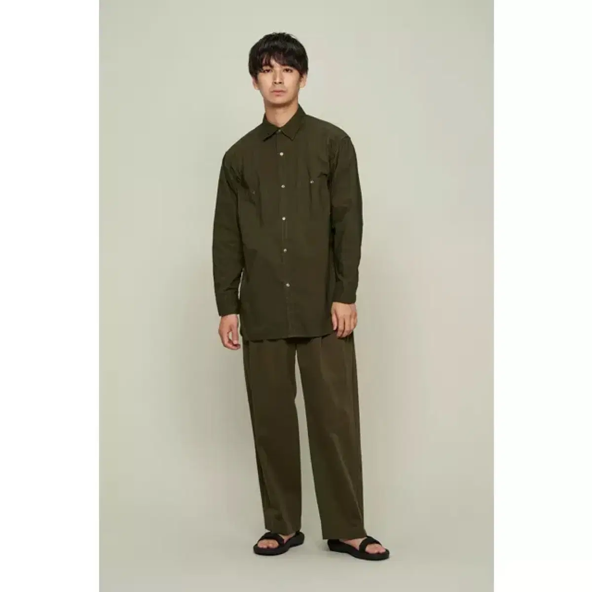 아프레쎄 a.presse Over dyeing Military Shirt