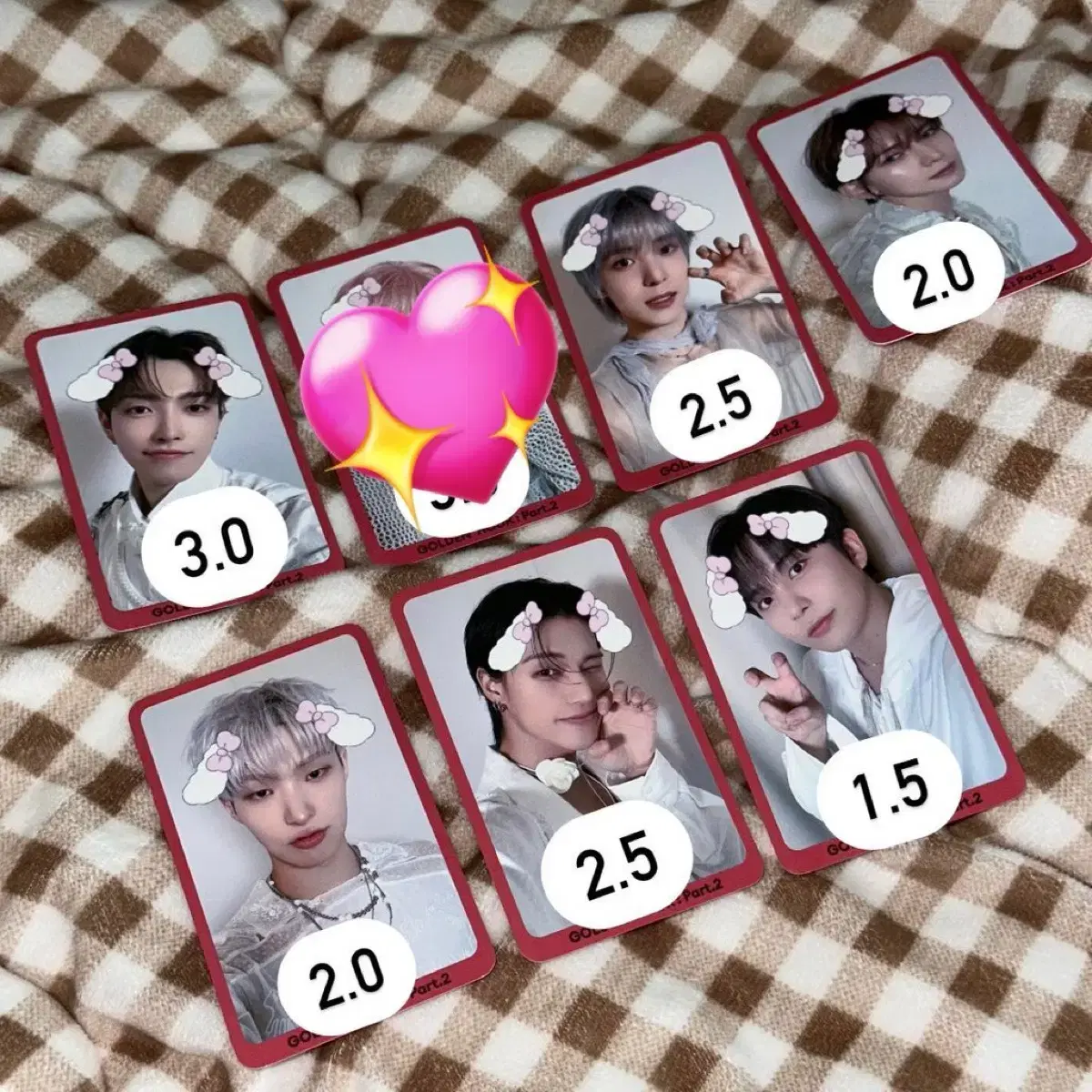 ATEEZ AONMATI broadcast photocard WTS