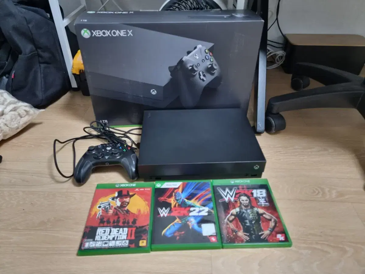 XBOX ONE X(엑스박스) 게임cd 포함