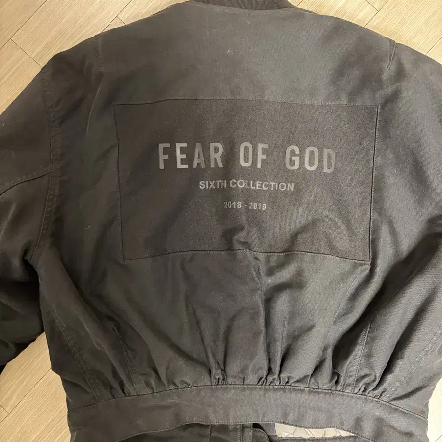 피어오브갓 Fear of God 6th 캔버즈 보머자켓