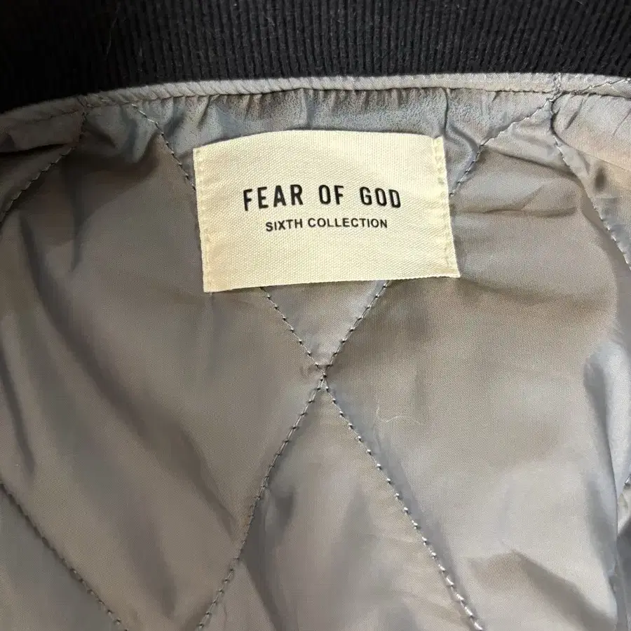 피어오브갓 Fear of God 6th 캔버즈 보머자켓