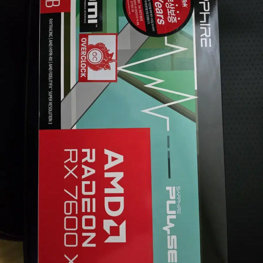 사파이어 라데온 RX7600XT 16G