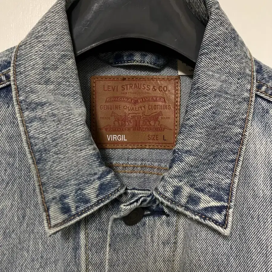 리바이스 버질아블로 자켓 LEVI'S Virgil Trucker L사이