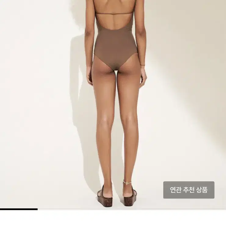 르브아시스 RVIS swim onepiece chcolate brown