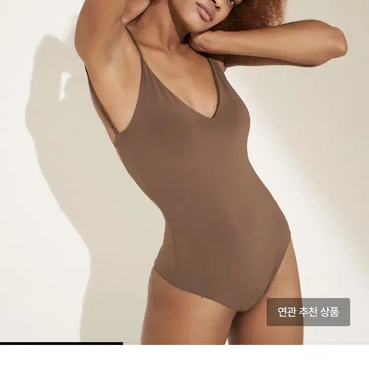 르브아시스 RVIS swim onepiece chcolate brown