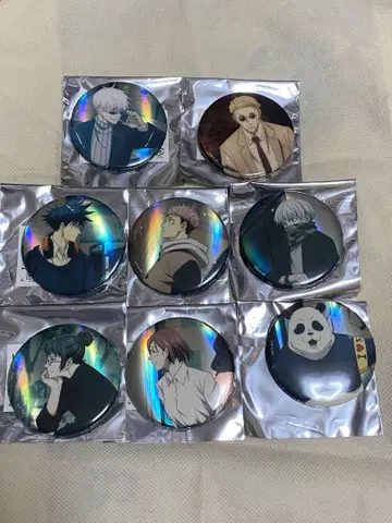 주술회전 오로라 캔뱃지 1.