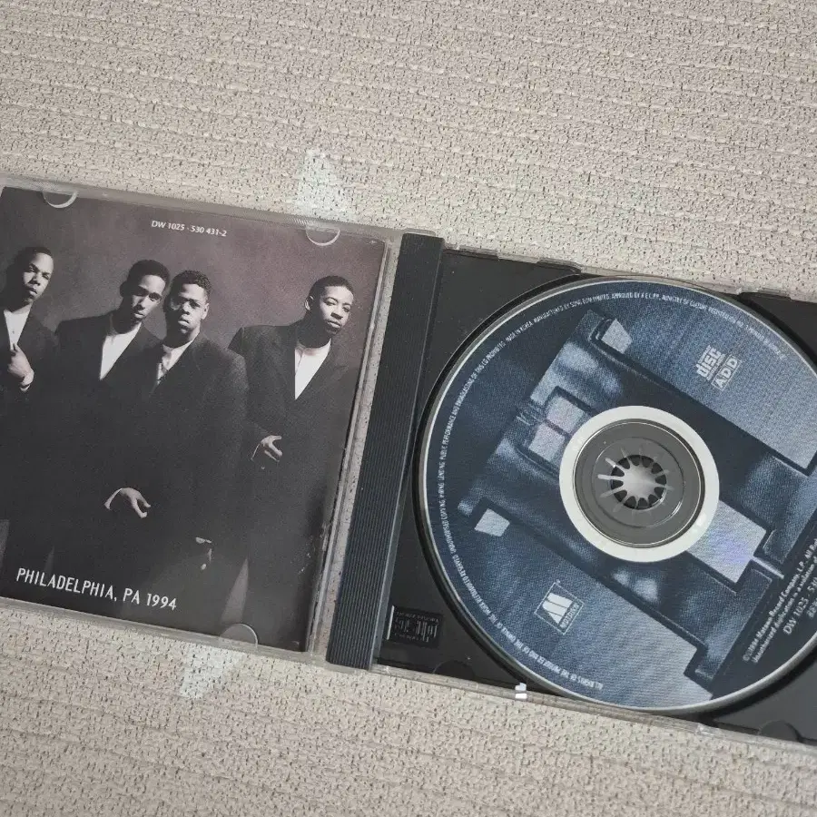 보이즈투맨 2집 CD 개봉