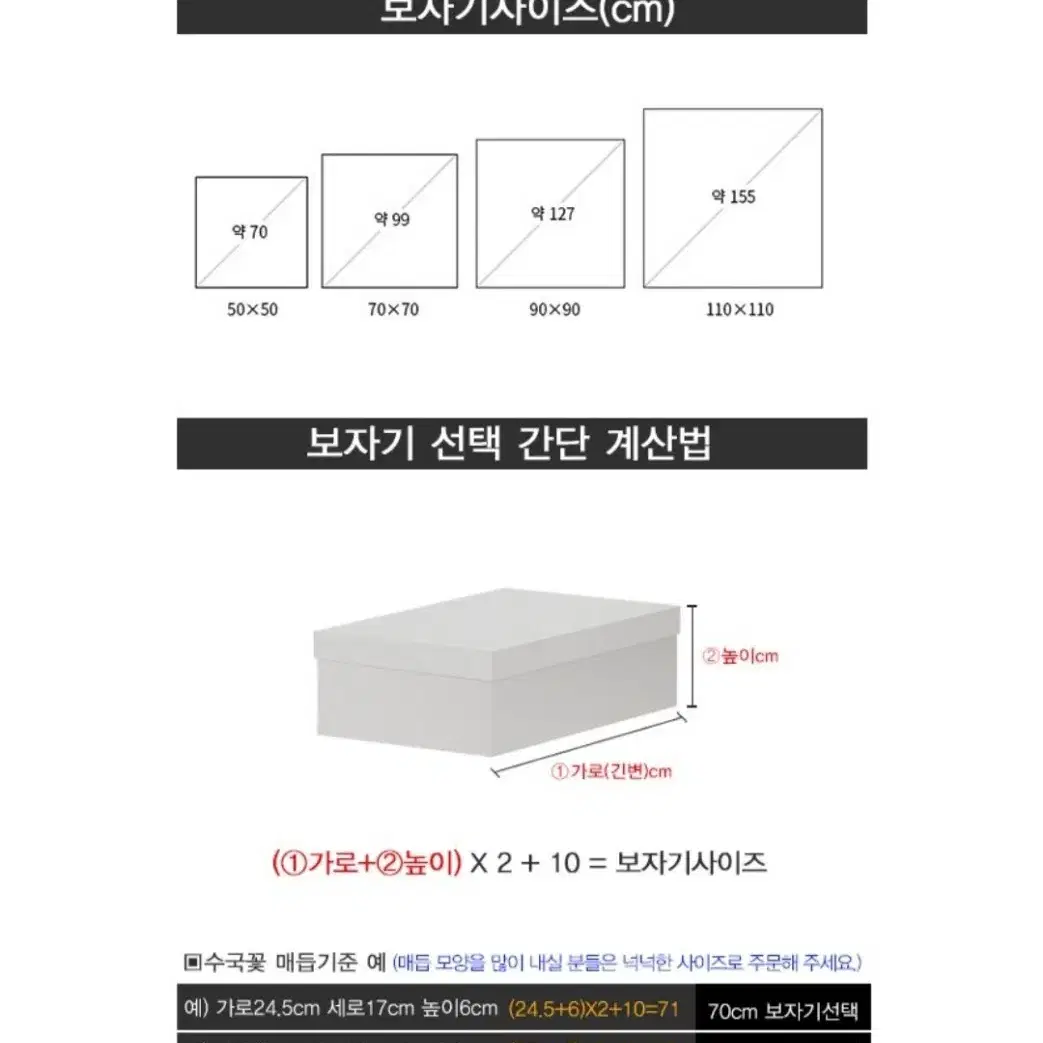 답례품 보자기