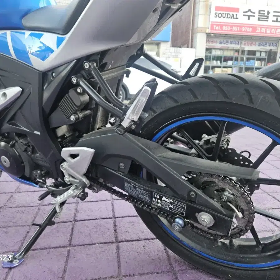 21년 스즈키 gsxr125 오토바이 혼다 cbr125