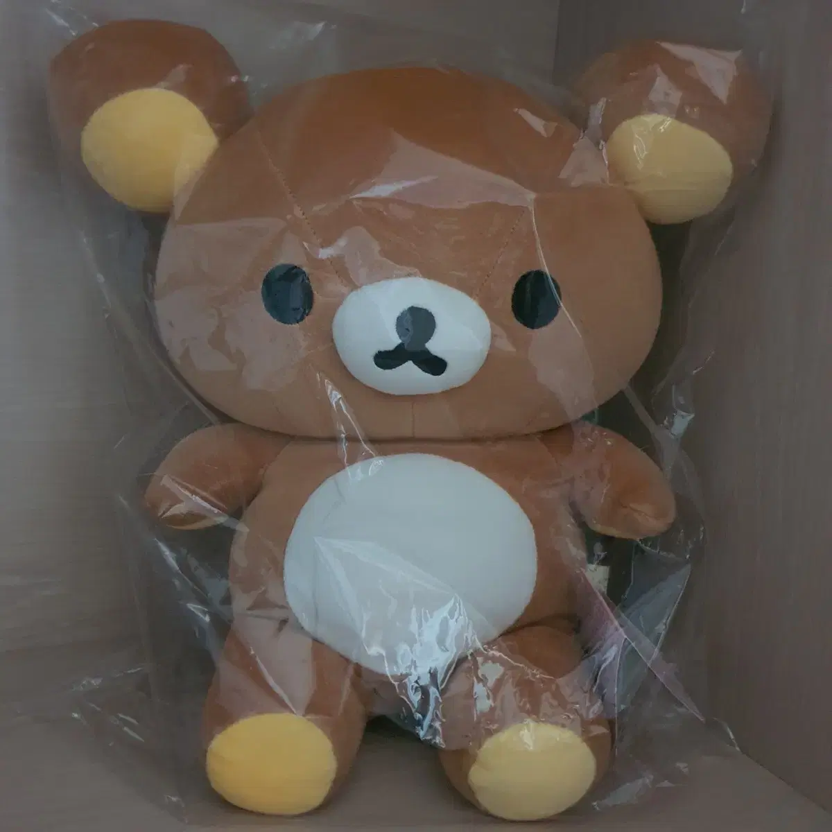 Rilakkuma Plump Stuffed Doll Mascot Super Mochi Mochi Nui