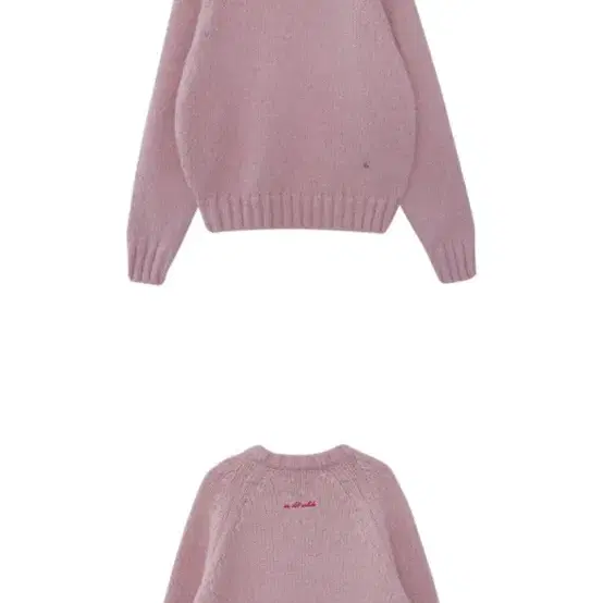 오디에스REST ALPACA KNIT (SOFT PINK)