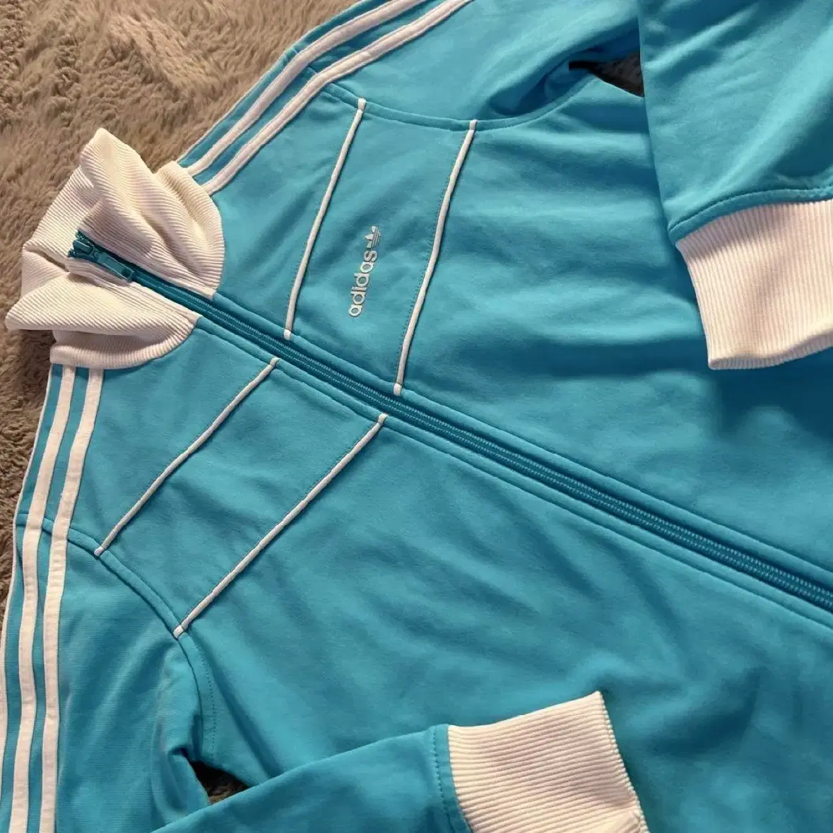 아디다스 90s adidas 트랙탑져지 스카이블루