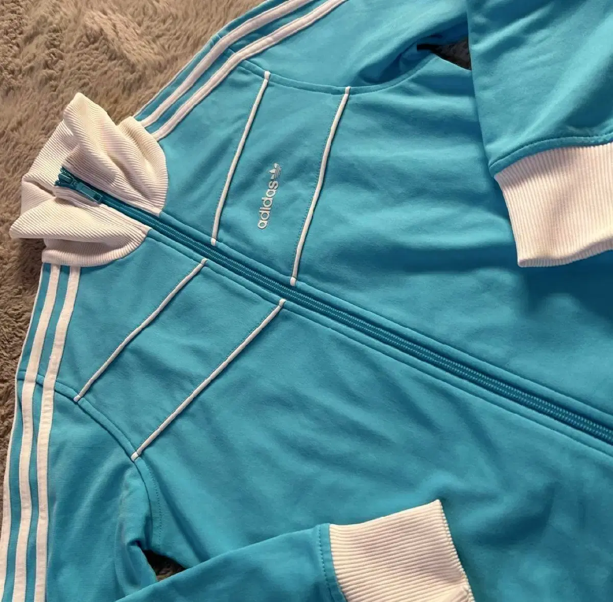 아디다스 90s adidas 트랙탑져지 스카이블루