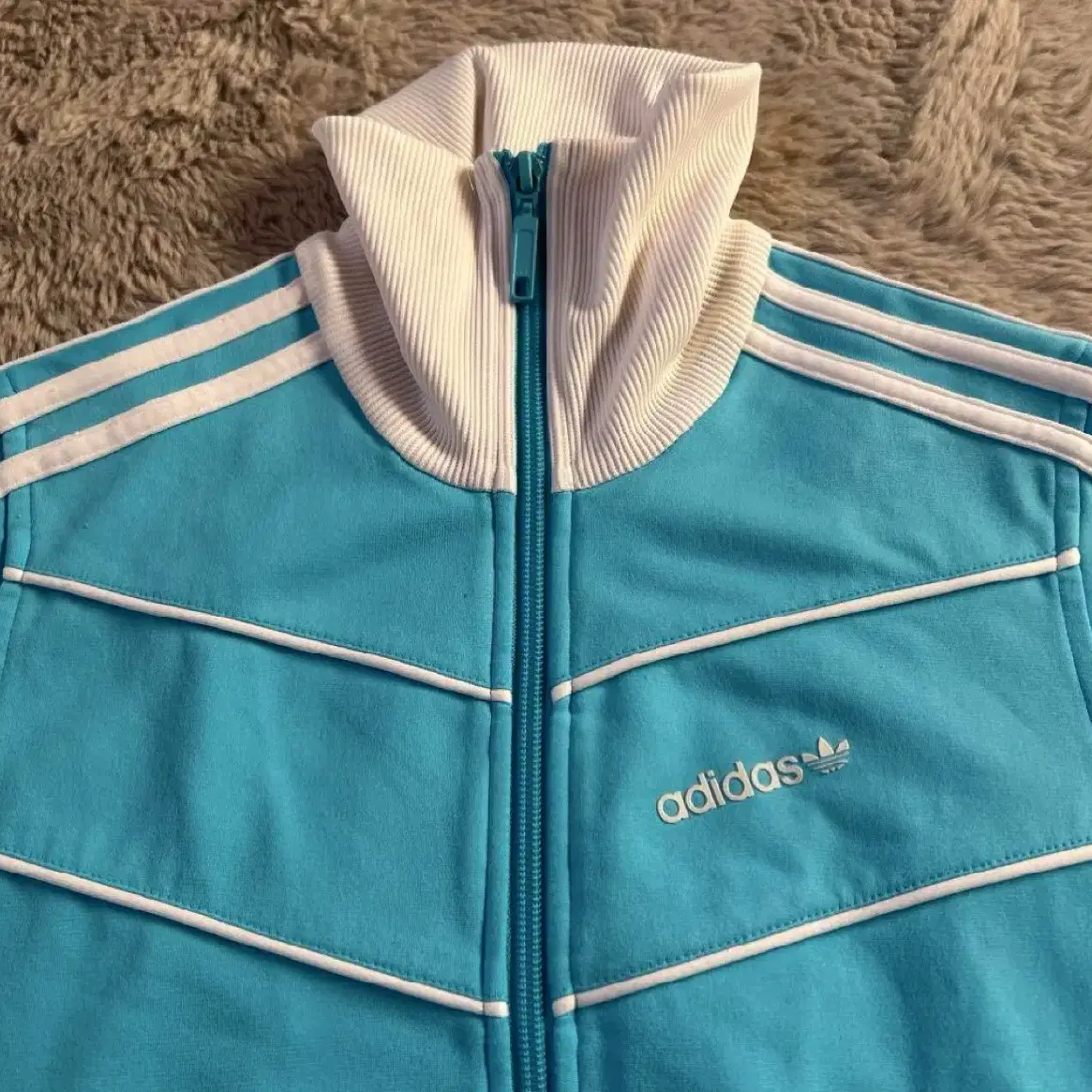 아디다스 90s adidas 트랙탑져지 스카이블루