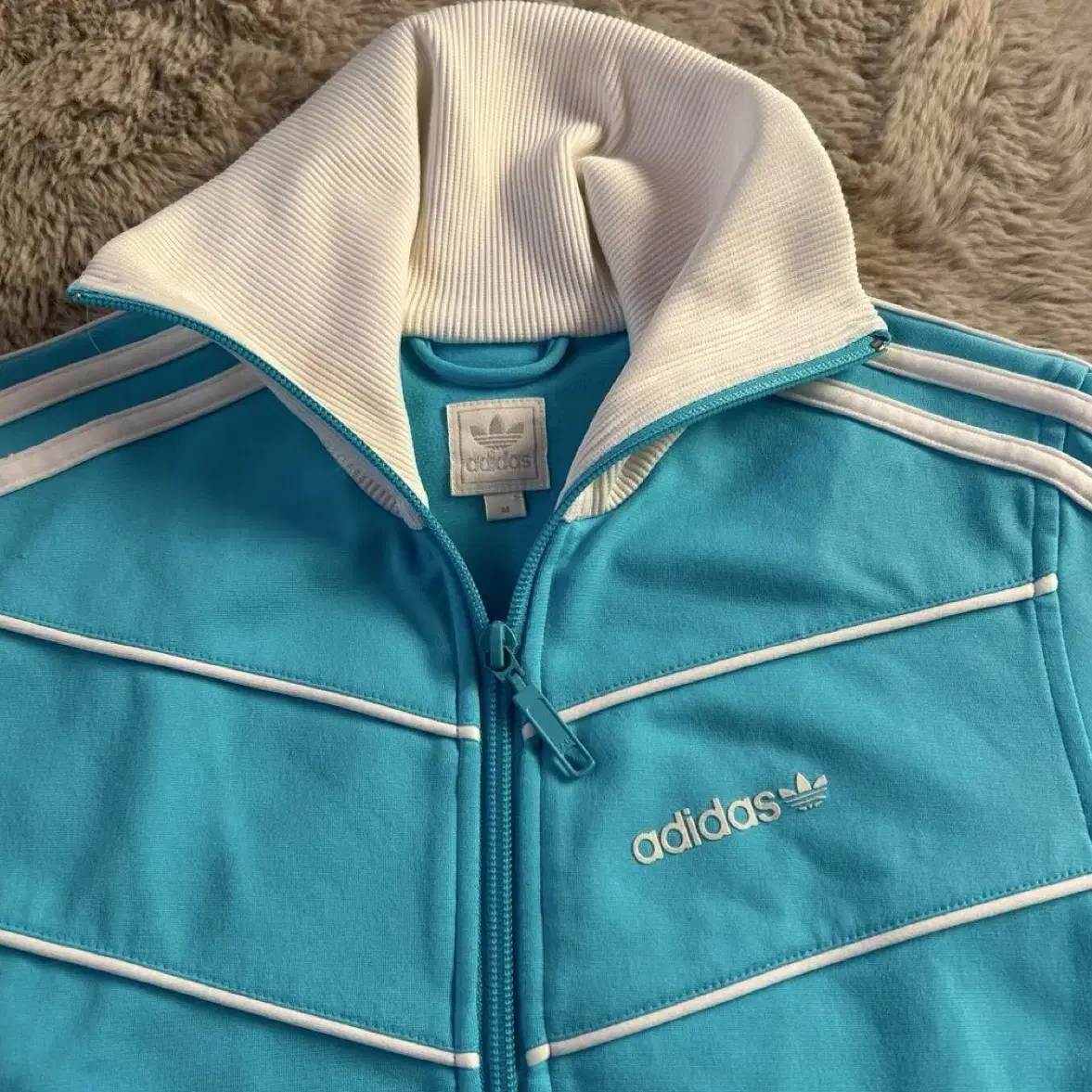 아디다스 90s adidas 트랙탑져지 스카이블루