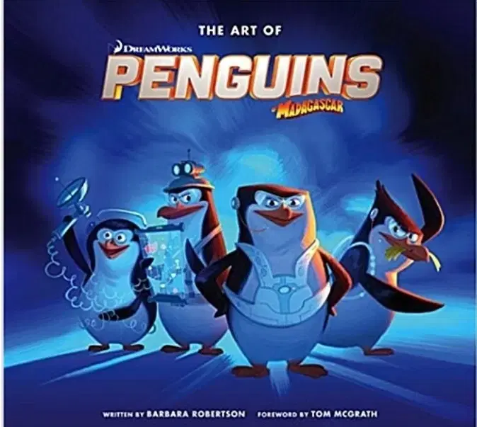 the art of penguins 마펭 드림웍스 마다가스카의 펭귄아트북