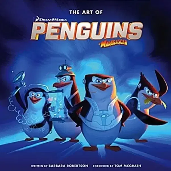 the art of penguins 마펭 드림웍스 마다가스카의 펭귄아트북