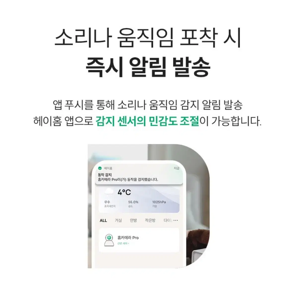 무료배송 64G 포함 헤이홈 홈카메라 홈캠 프로 미개봉 새상품