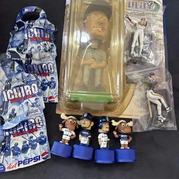 2001 MLB PLAY MAKERS & 피규어 이치로 펩시콜라