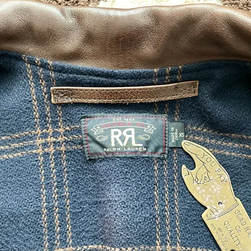 rrl 레더자켓