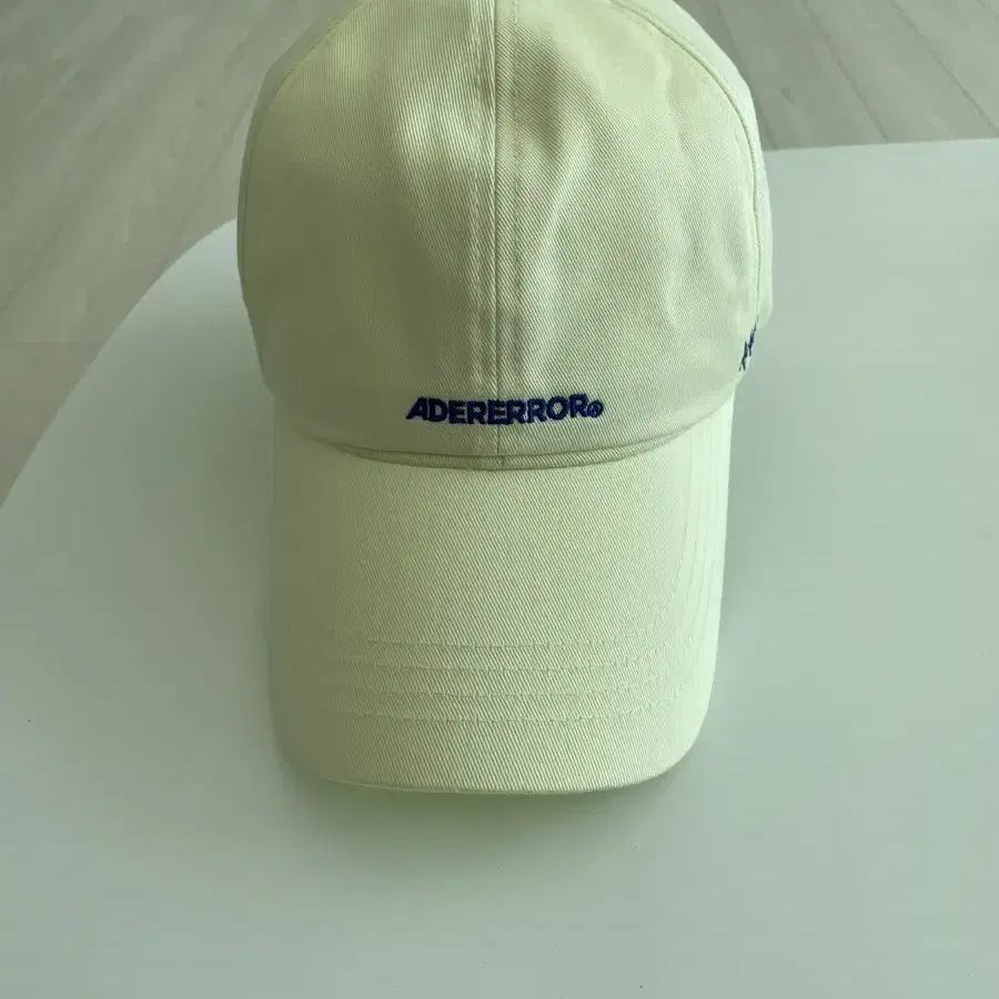 Adererror Standic logo cap Ivory A2