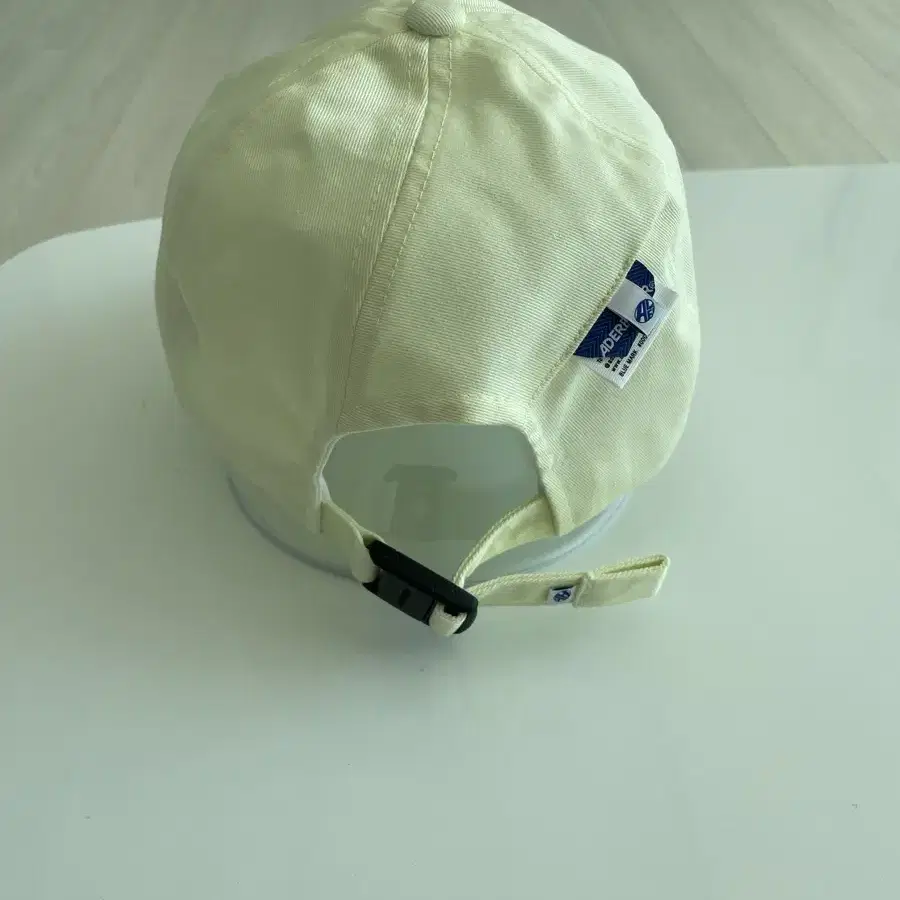 Adererror Standic logo cap Ivory A2