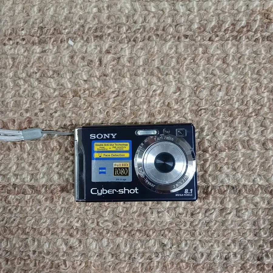 SONY  DSC - W90 블랙컬러디지털카메라