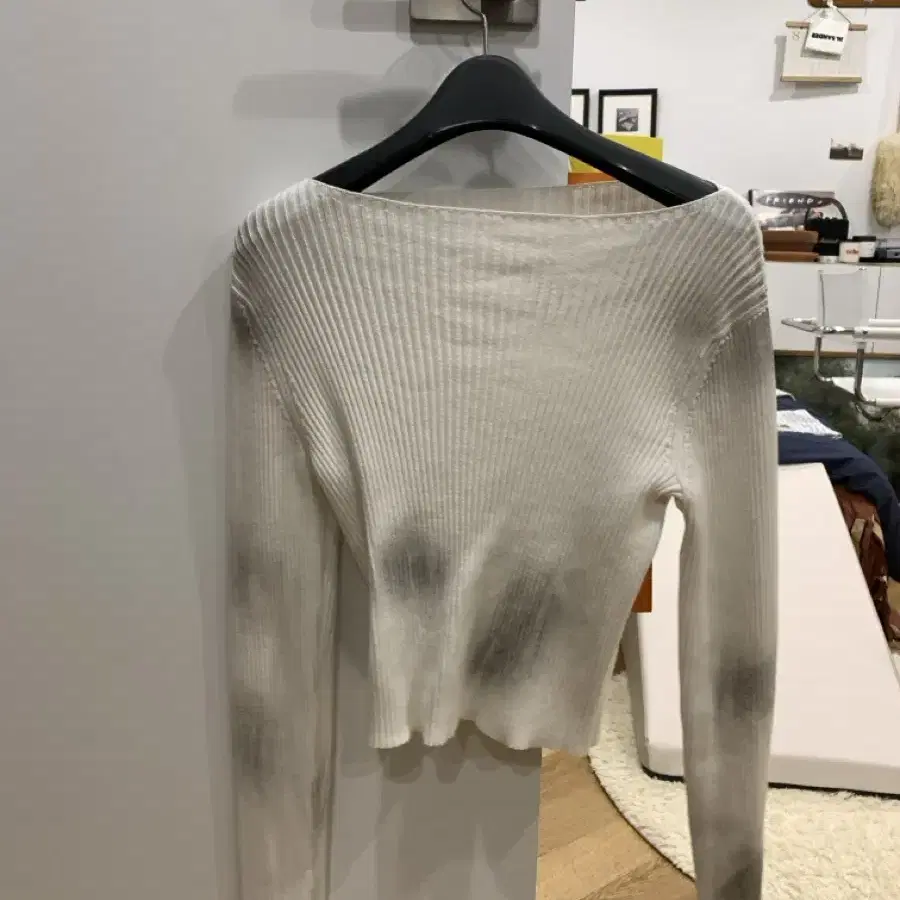 다이애그널 spray dyeing knit (착용사진있음)