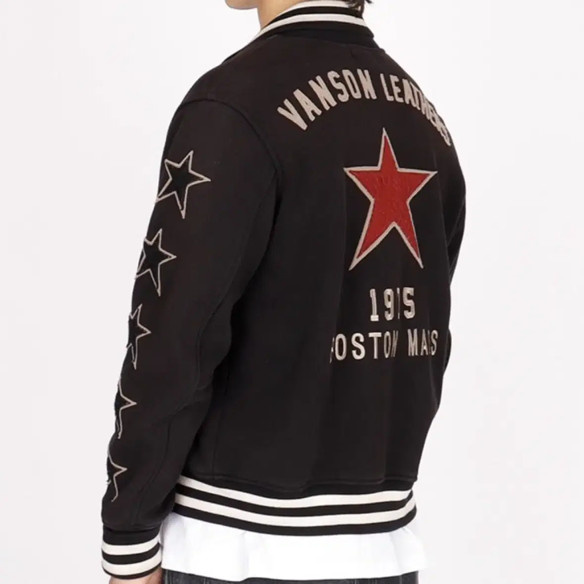 vanson big star stadium jacket