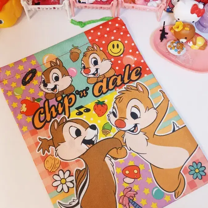 디즈니 chip&dale  조이개 파우치 (일본직수입상품)