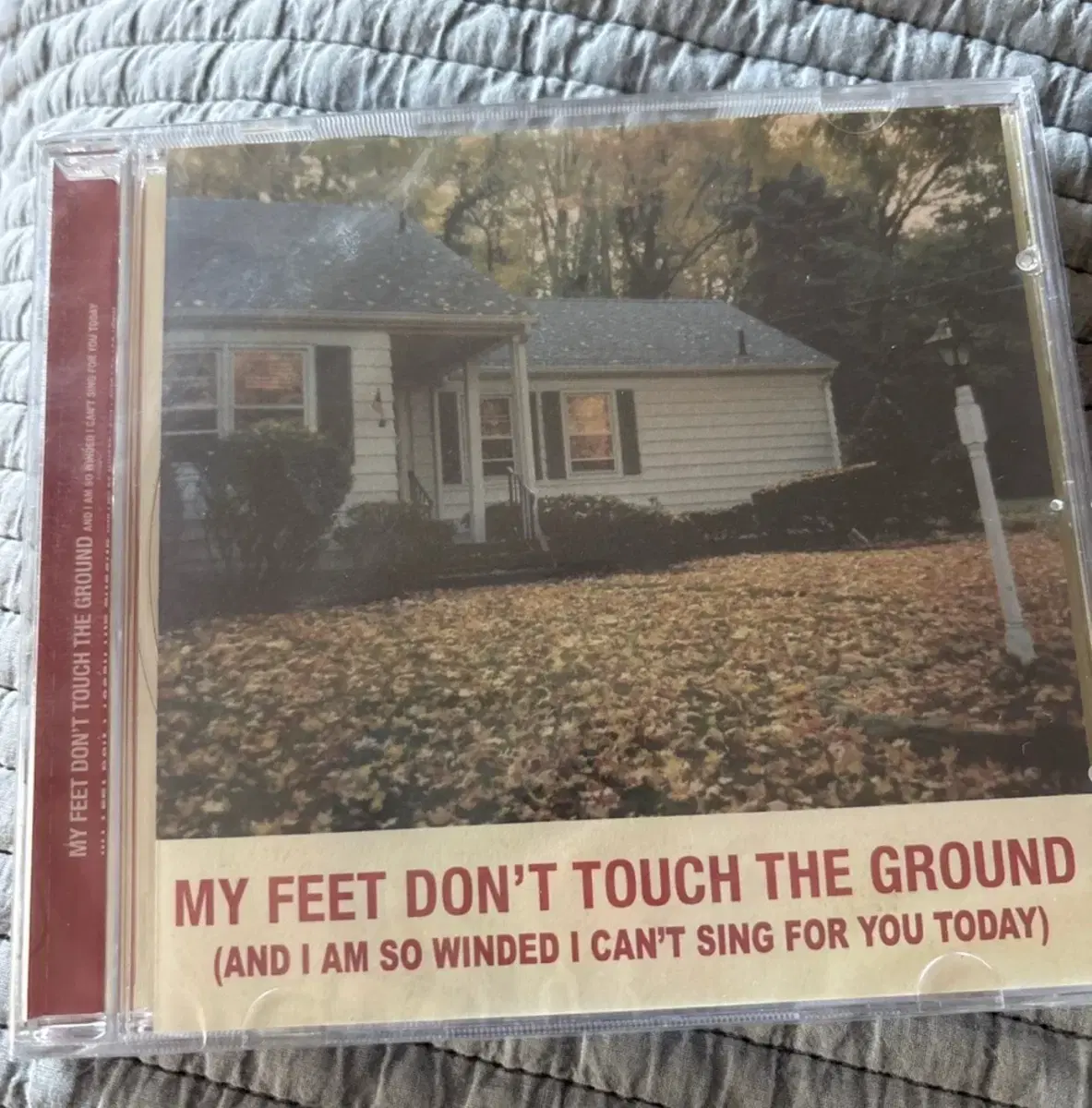 검정치마 데모 cd 미개봉 my feet dont