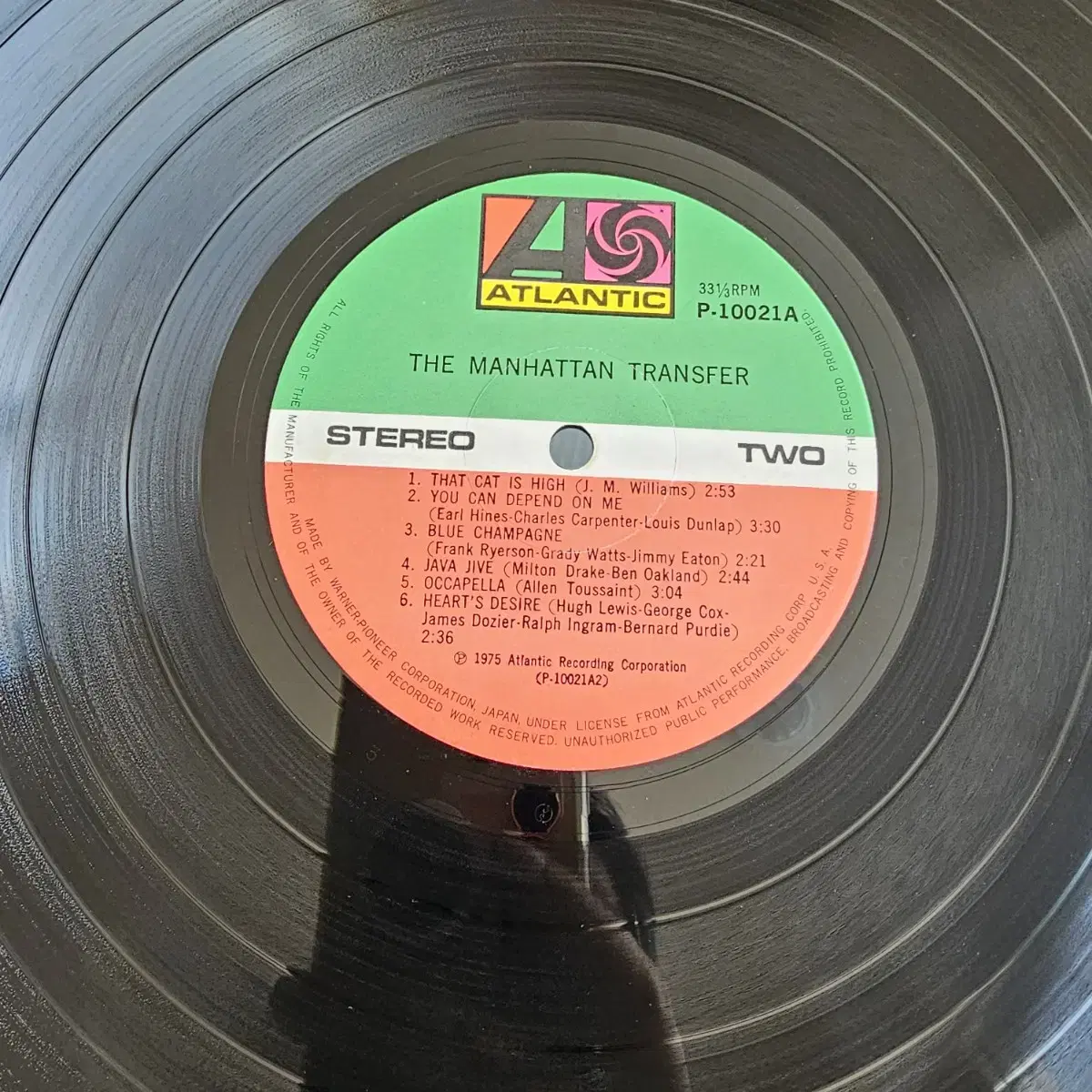 (알판 민트급) Manhattan Transfer 2집 LP