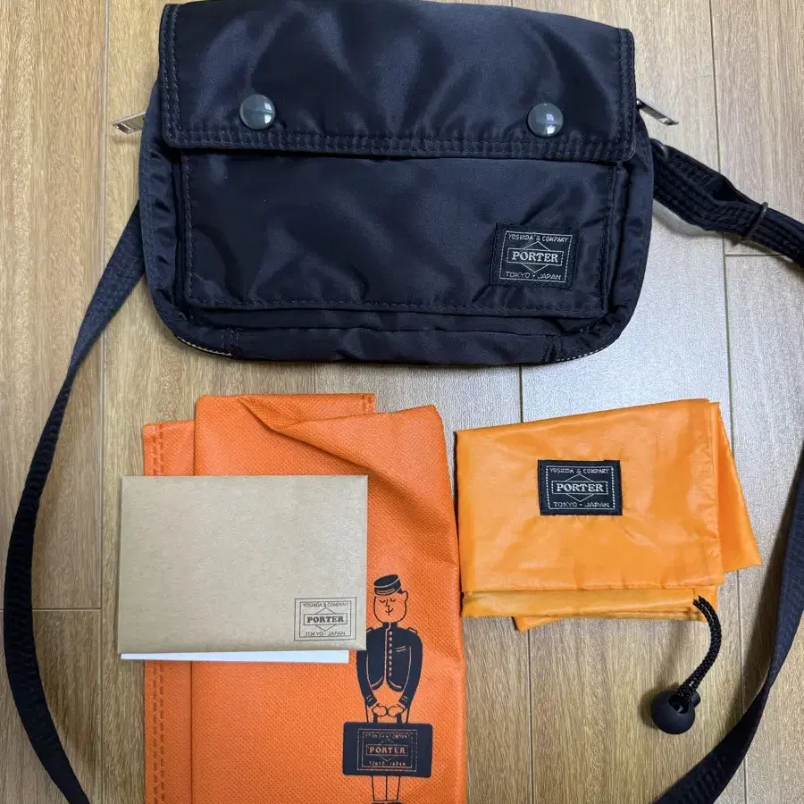 Porter Tanker Shoulder Bag Black 숄더백 블랙