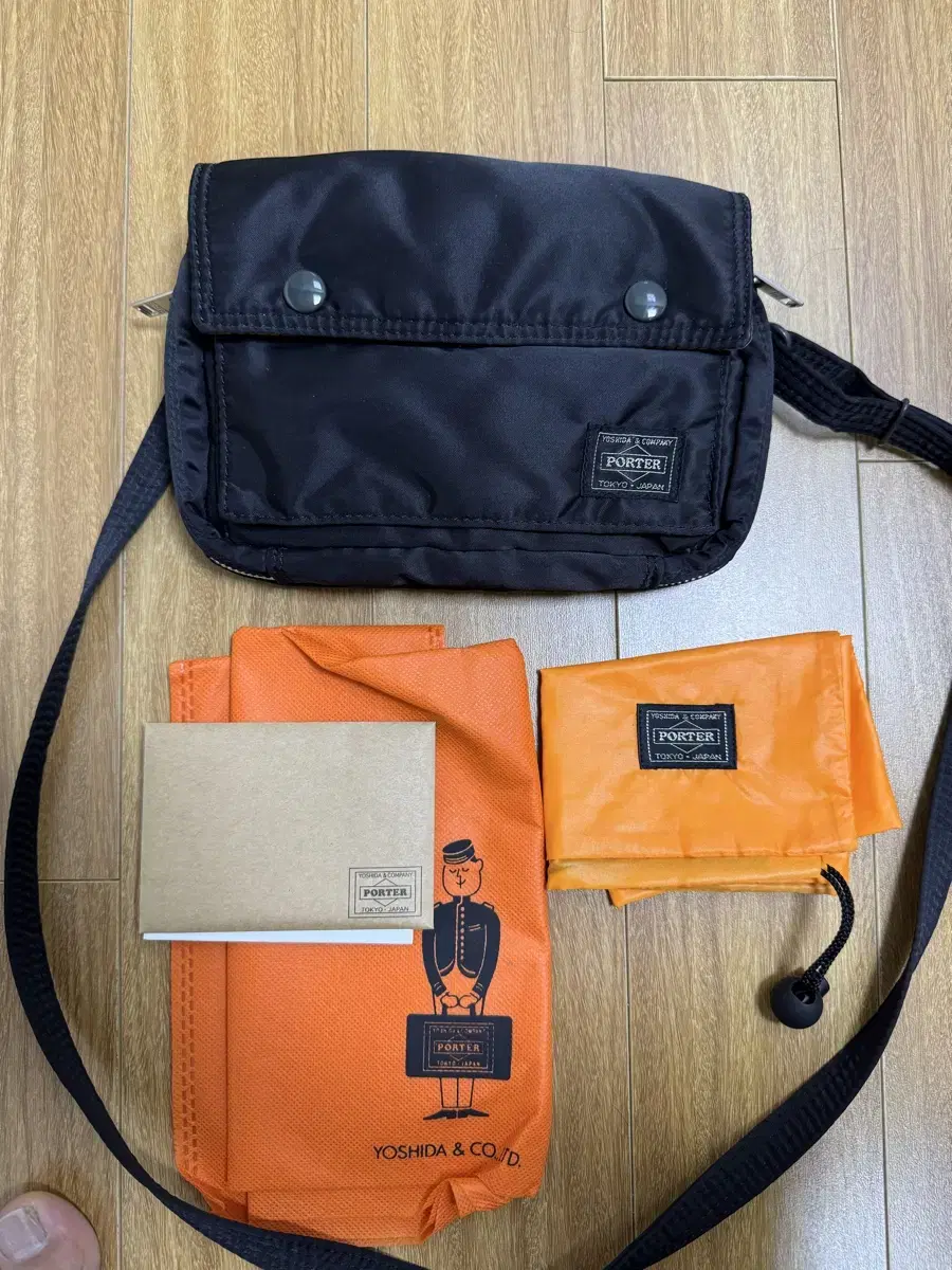 Porter Tanker Shoulder Bag Black 숄더백 블랙