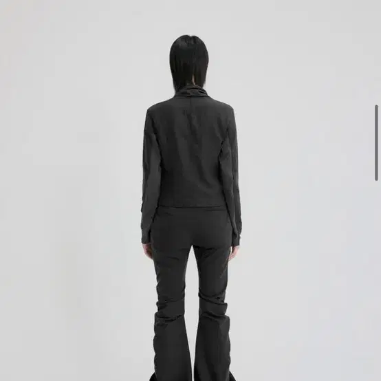 flareup 플레어업 Asymmetrical Drape Pants