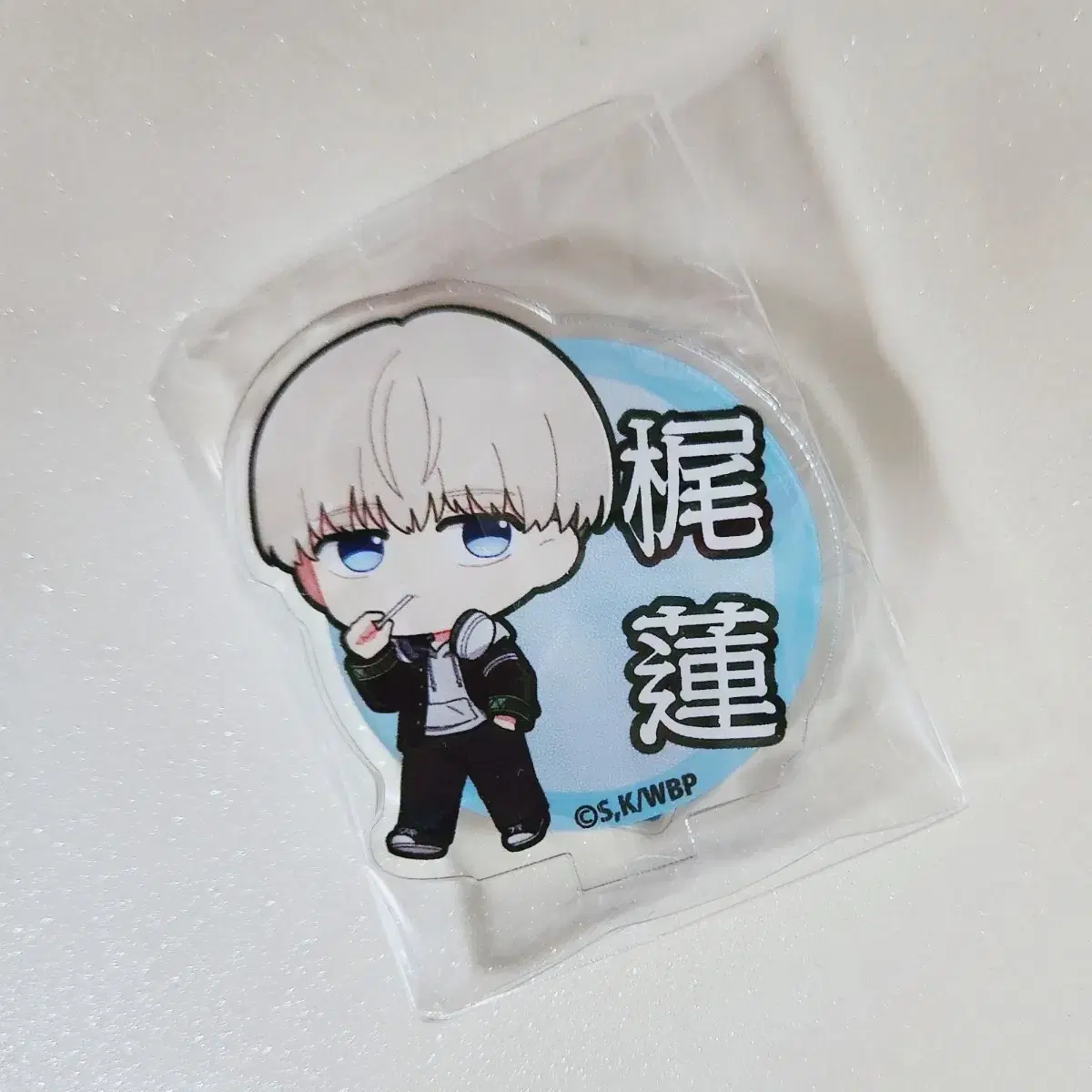 Windbreaker Winbre Kaji ren Stand-up Gacha Mini acrylic stand Sealed